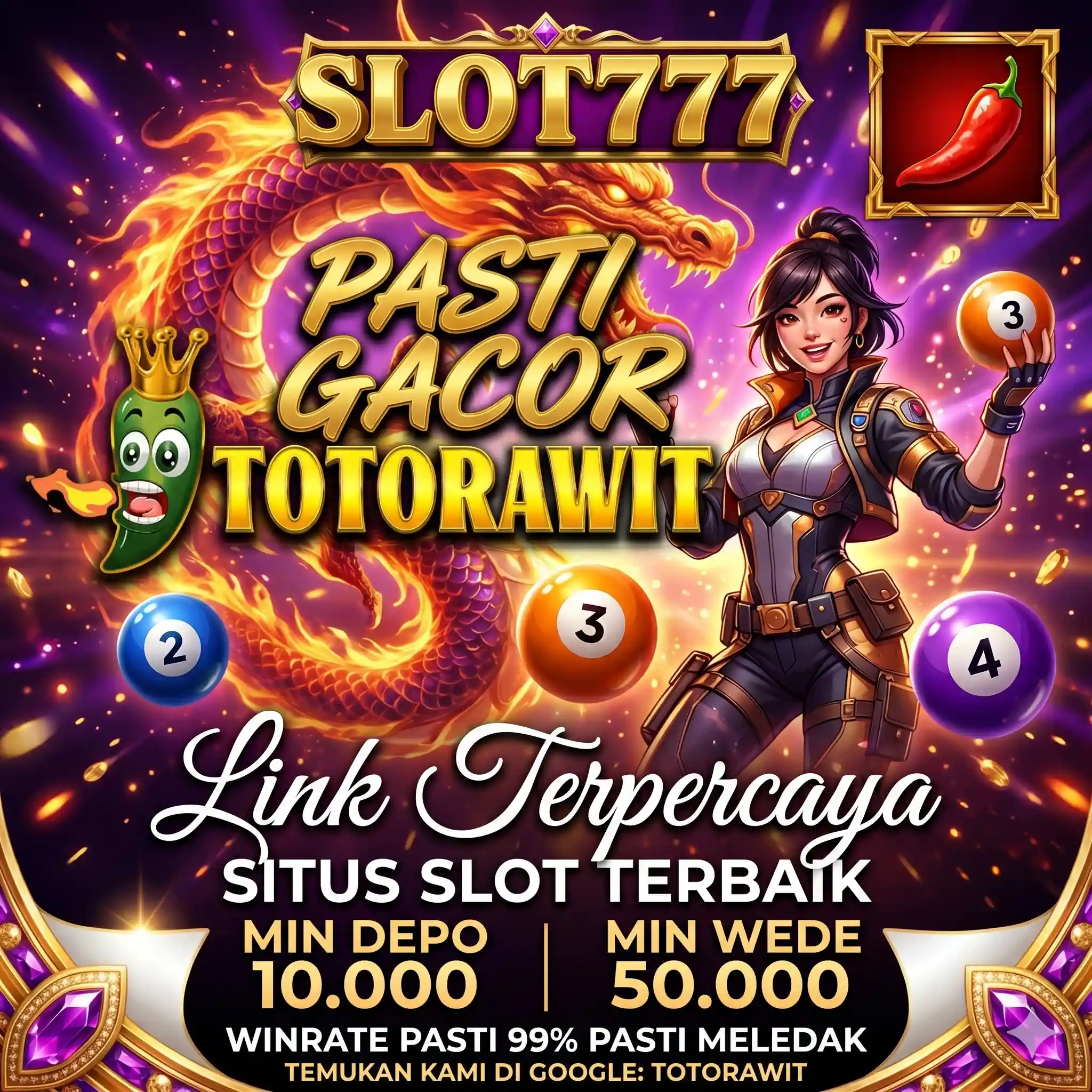 TOTORAWIT: Platform Slot777 Resmi dengan RTP Tertinggi & Pola Presisi 2026
